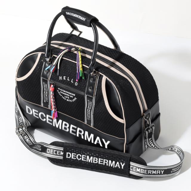 DECEMBER MAY ゴルフショルダーバック DECEMBERMAY ショルダーバッグ 黒 ディセンバーメイ ゴルフ ボディ