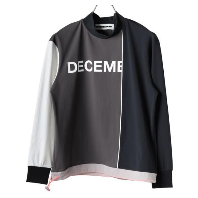 ディセンバーメイ ゴルフ モックシャツ メンズ レディース 長袖 ディセンバーメイ ゴルフ モックシャツ メンズ レディース 長袖