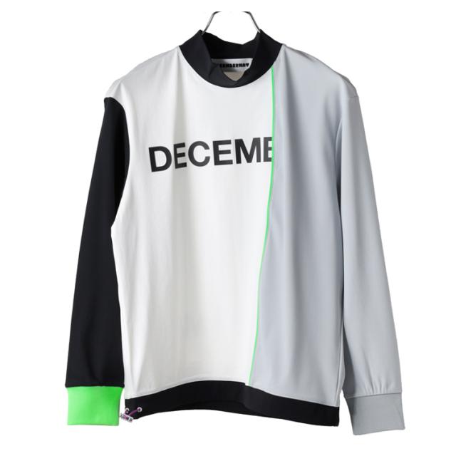 ディセンバーメイ ゴルフ モックシャツ メンズ レディース 長袖 ディセンバーメイ ゴルフ モックシャツ メンズ レディース 長袖