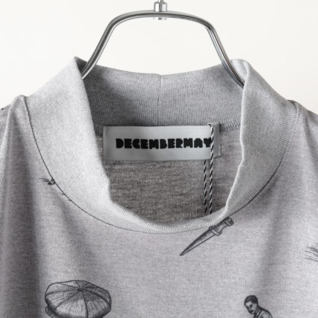 ディセンバーメイ ゴルフ モックシャツ メンズ レディース 半袖