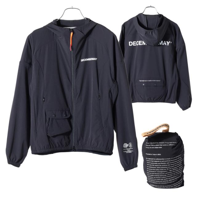 ディセンバーメイ ゴルフ ブルゾン レディース 長袖 ライトブルゾン トップス フルジップ ライトアウター 軽量 パッカブル 弱撥水 防風 ポケッタブル アウター ブランド DECEMBERMAY 2-512-1509