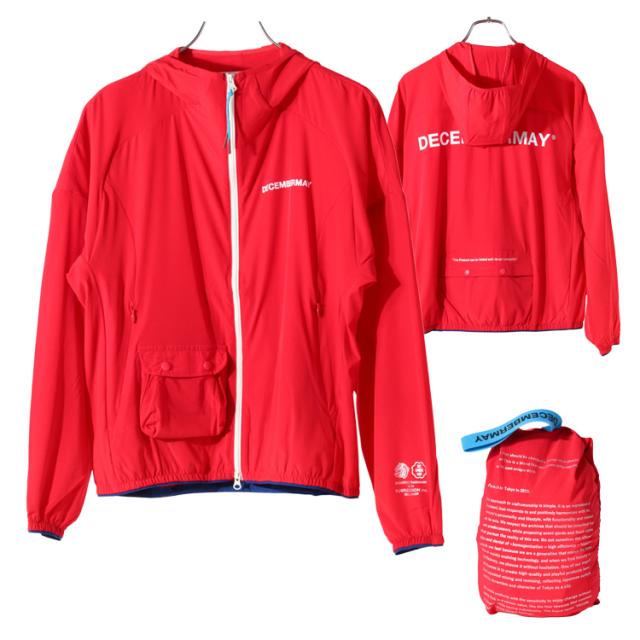 ディセンバーメイ ゴルフ ブルゾン レディース 長袖 ライトブルゾン トップス フルジップ ライトアウター 軽量 パッカブル 弱撥水 防風 ポケッタブル アウター ブランド DECEMBERMAY 2-512-1509