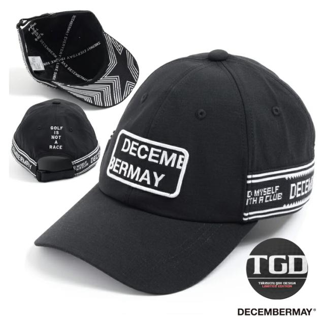 ディセンバーメイ ゴルフ キャップ メンズ レディース 限定