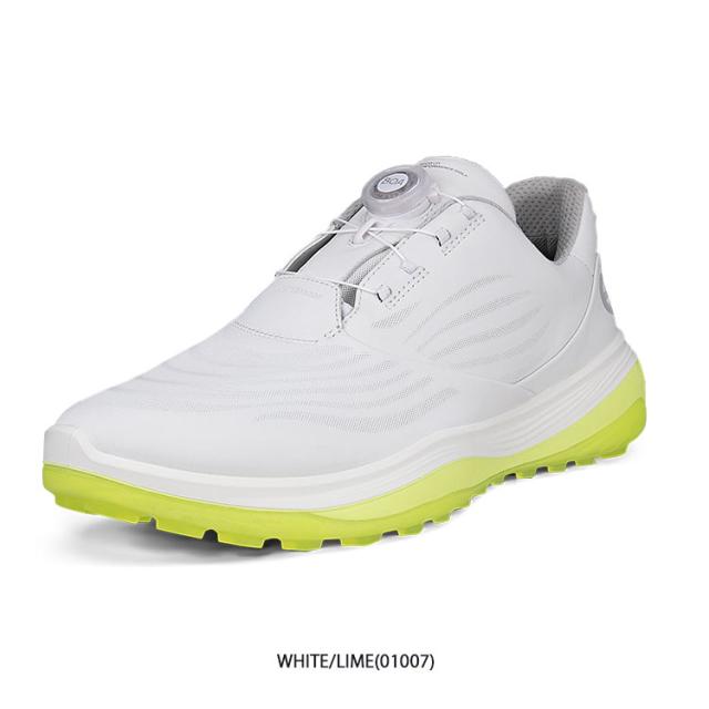 エコー　ECCO GOLF LT1 ホワイト/ライム 27.5㎝ゴルフシューズ エコー ECCO GOLF LT1 ホワイト/ライム 27.5ゴルフシューズ エコー