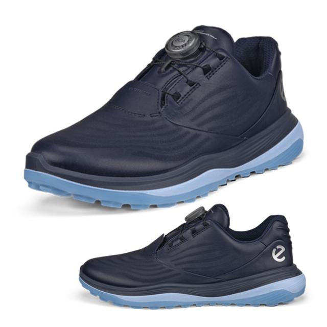 エコーゴルフ シューズ レディース ボア LT1 BOA ゴルフシューズ ブランド レザー 靴 エルティーワン 防水 スパイクレス EG132763-01303 ECCO