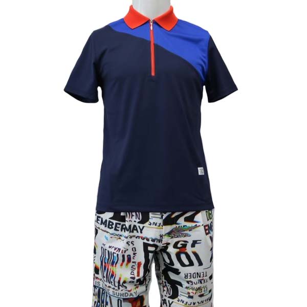 ディセンバーメイ ゴルフ ポロシャツ メンズ シャツ 半袖 UVカット