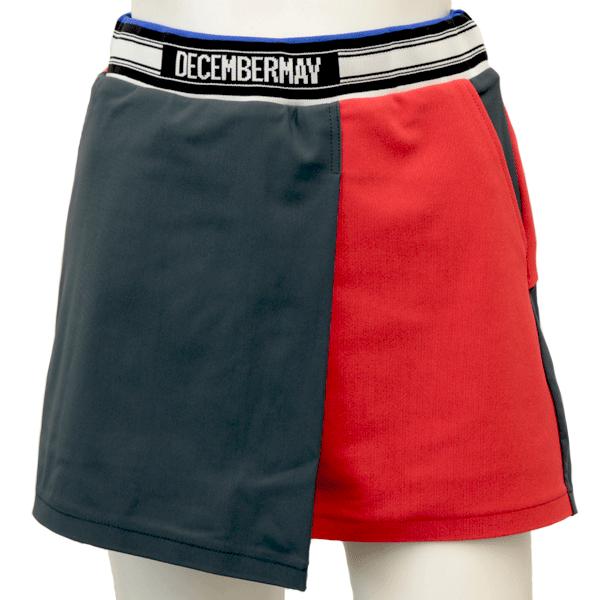 ディセンバーメイ ゴルフ スカート インナー付き 吸湿速乾 ストレッチバイカラー ディセンバーメイ ゴルフ スカート インナー付き 吸湿速乾 ストレッチ