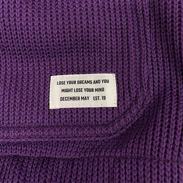 ディセンバーメイ ゴルフ パーカー フルジップ ワッフル フーディー