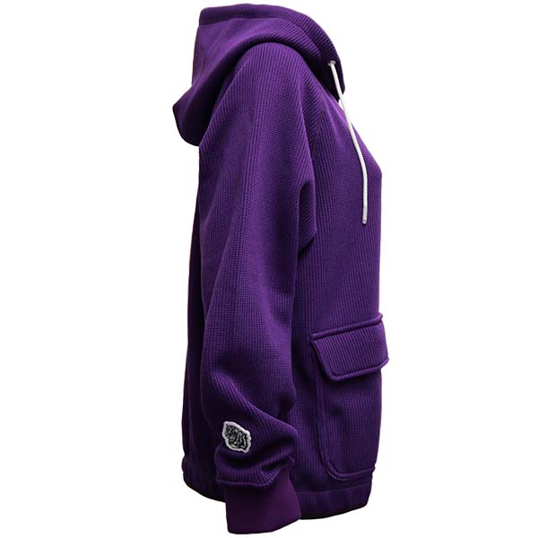 ディセンバーメイ ゴルフ パーカー フルジップ ワッフル フーディー