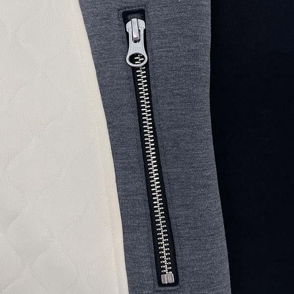 ディセンバーメイ ゴルフ ブルゾン レディース ダンボールニット