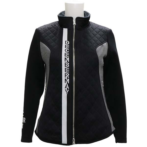 新品　ディセンバーメイ　ダンボールニット　キルティングアウター ディセンバーメイ ゴルフ ブルゾン レディース ダンボールニット