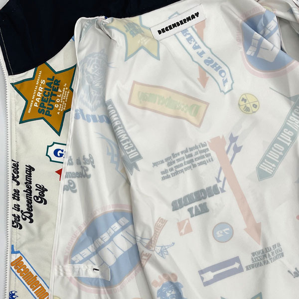 ディセンバーメイ ゴルフ メンズ ブルゾン フード ジャケット パーカー