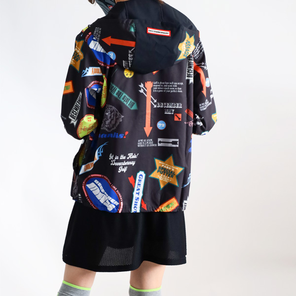 ディセンバーメイ ゴルフ レディース ブルゾン 中綿 ストレッチ 軽量