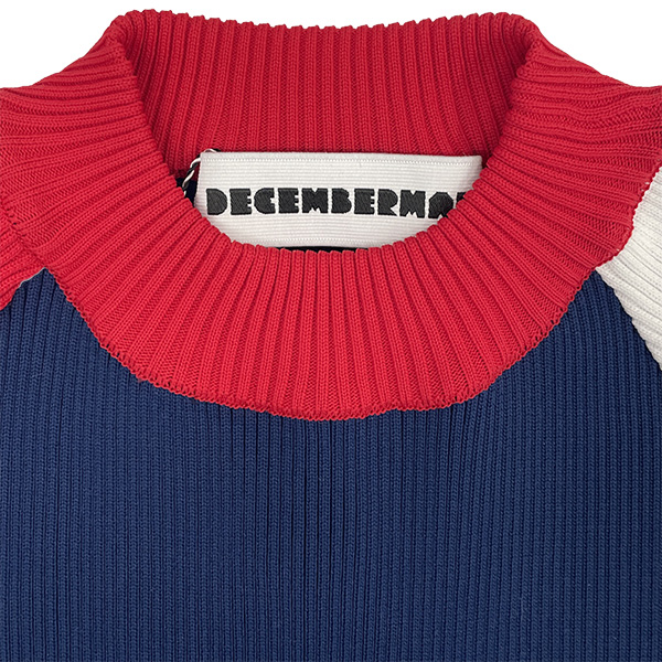 ディセンバーメイ ゴルフ レディース ニット 長袖 軽量 ボトルネック