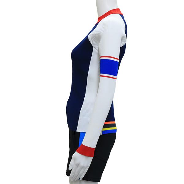 ディセンバーメイ ゴルフ レディース ニット 長袖 軽量 ボトルネック ストレッチ 長袖 無地 ブランド 紺 春 秋 2-205-1017 DECEMBERMAY ディセンバーメイ ゴルフ レディース ニット 長袖 軽量 ボトルネック