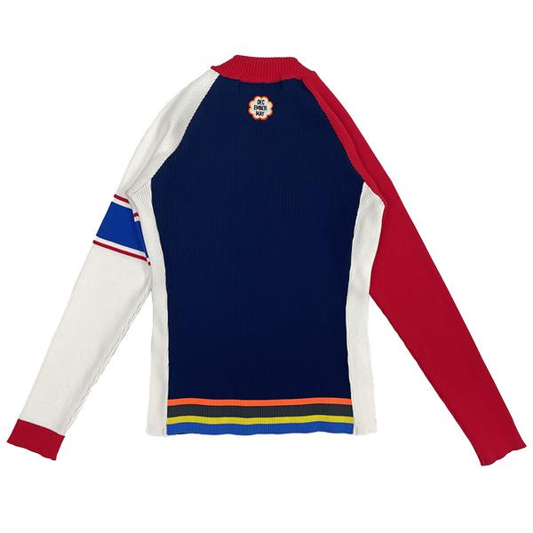 ディセンバーメイ ゴルフ レディース ニット 長袖 軽量 ボトルネック