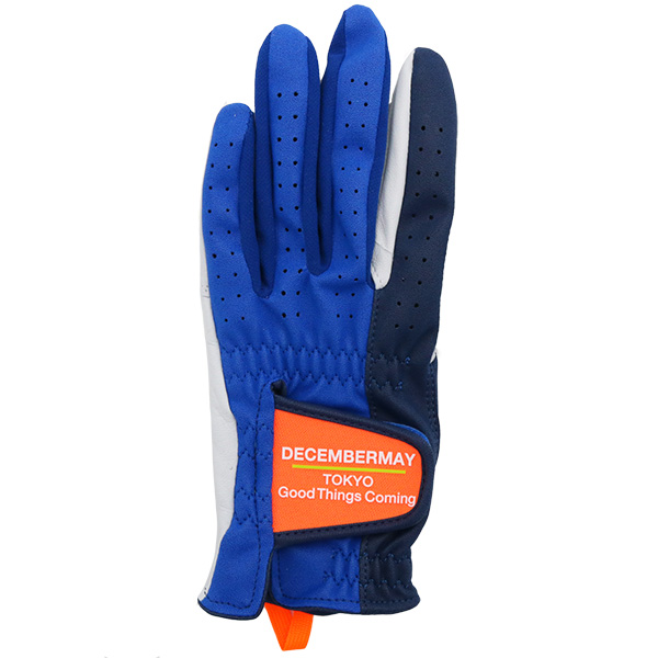 ディセンバーメイ ゴルフ レザー グローブ メンズ レディース 片手用 本革 88project コラボ バイカラー ゴルフグローブ ブランド レア 3-999-6000 DECEMBERMAY TOKYO