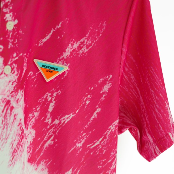 ディセンバーメイ　ポロシャツ　M ディセンバーメイ ゴルフ ポロシャツ メンズ 半袖 吸水速乾 UV