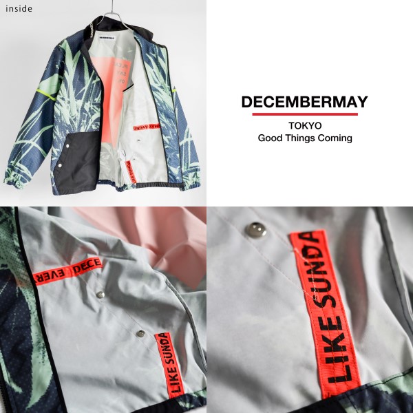 MサイズDECEMBER MAY ウィンドブレーカー