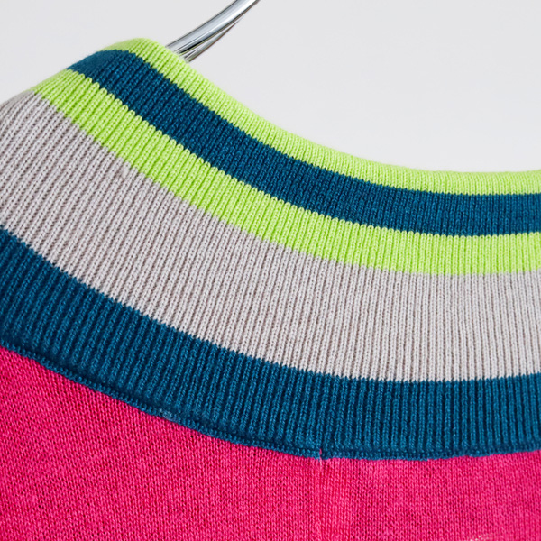 ディセンバーメイ ゴルフ Vネック セーター レディース ニット 長袖