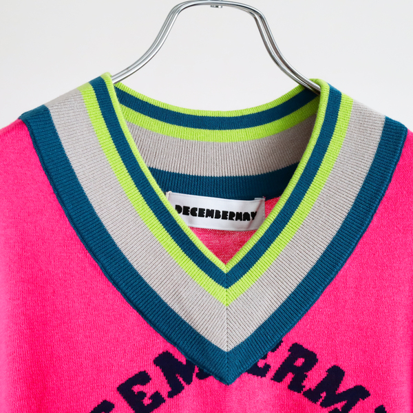 DESCEMBERMAY/ディセンバーメイ/レディース/ニット/ゴルフウエア ディセンバーメイ ゴルフ Vネック セーター レディース ニット 長袖
