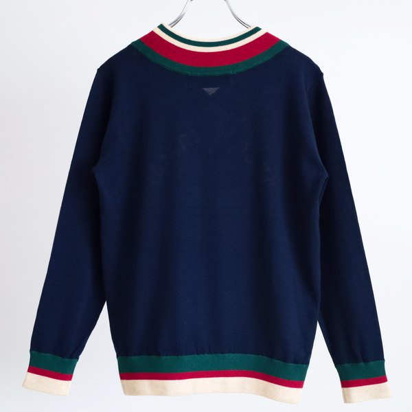 ディセンバーメイ ゴルフ Vネック セーター レディース ニット 長袖