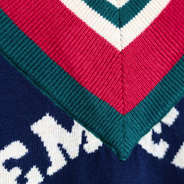 ディセンバーメイ ゴルフ Vネック セーター レディース ニット 長袖