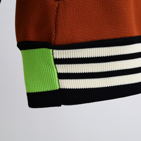 ディセンバーメイ ゴルフ ブルゾン レディース ニット 長袖 保温