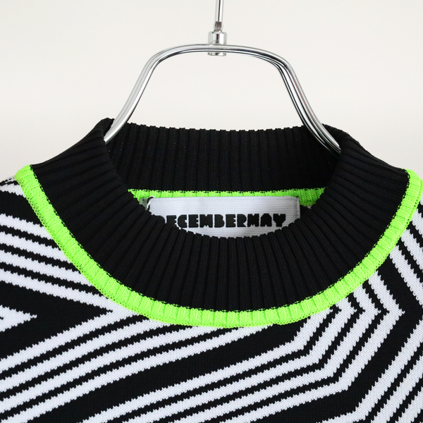 ディセンバーメイ ゴルフ セーター レディース ニット 長袖 軽量 保温