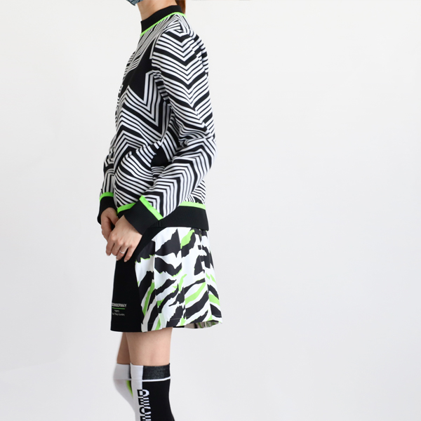 ディセンバーメイ ゴルフ セーター レディース ニット 長袖 軽量 保温