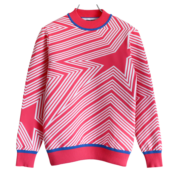 ディセンバーメイ ゴルフ セーター レディース ニット 長袖 軽量 保温