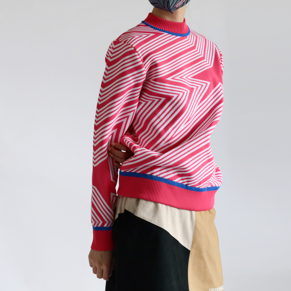 ディセンバーメイ ゴルフ セーター レディース ニット 長袖 軽量 保温