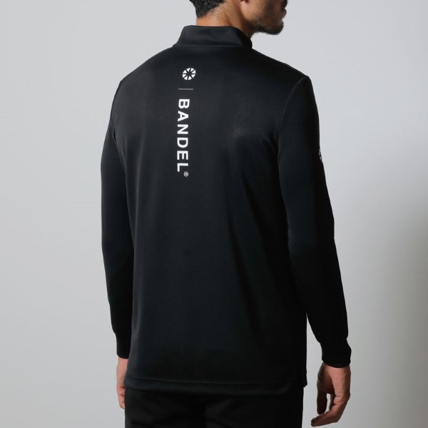 BANDEL バンデル ゴルフ モックシャツ メンズ 長袖 シャツ