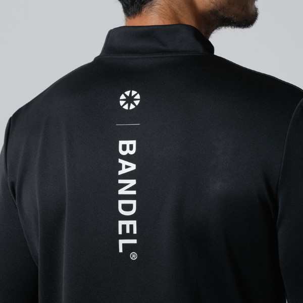 BANDEL バンデル ゴルフ モックシャツ メンズ 長袖 シャツ