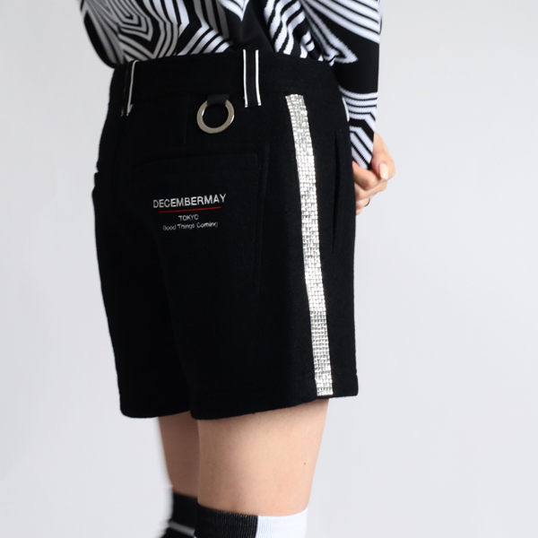 ディセンバーメイ ゴルフ パンツ レディース ショートパンツ 微