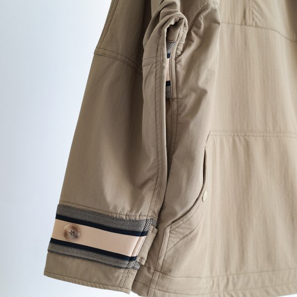 ディセンバーメイ ゴルフ ブルゾン メンズ フリース フード ミドル丈