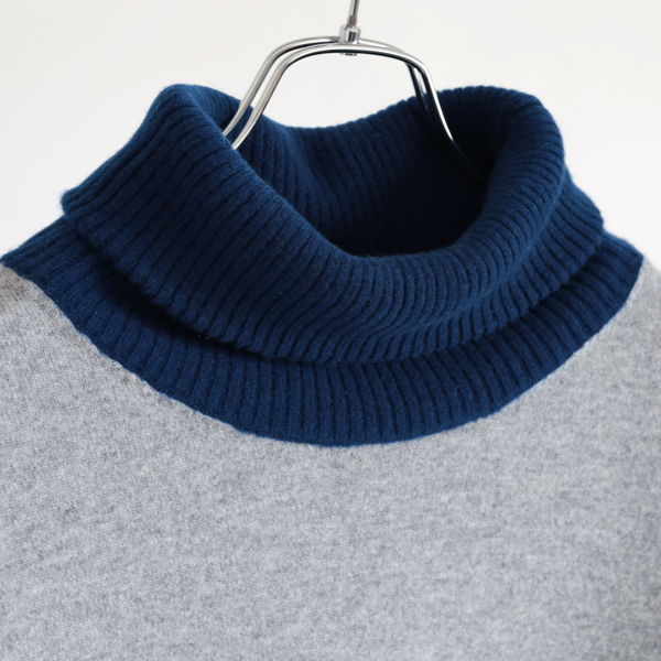 ディセンバーメイ ゴルフ カシミヤ セーター メンズ カシミヤセーター ニット 長袖 グレー 無地 秋 冬 ゴルフウェア ブランド 1-212-1032_4