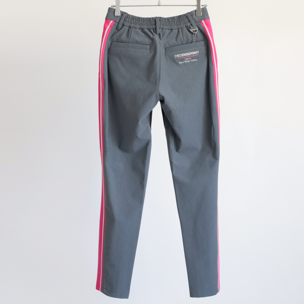 ディセンバーメイ ゴルフ パンツ レディース テーパード ロング ゴルフウェア ストレッチ ブランド 秋 冬 グレー 2-212-2036 DECEMBERMAY ディセンバーメイ ゴルフ パンツ レディース テーパード ロング ゴルフ