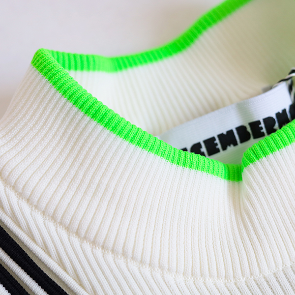 ディセンバーメイ ゴルフ モックシャツ メンズ ニット モックネック