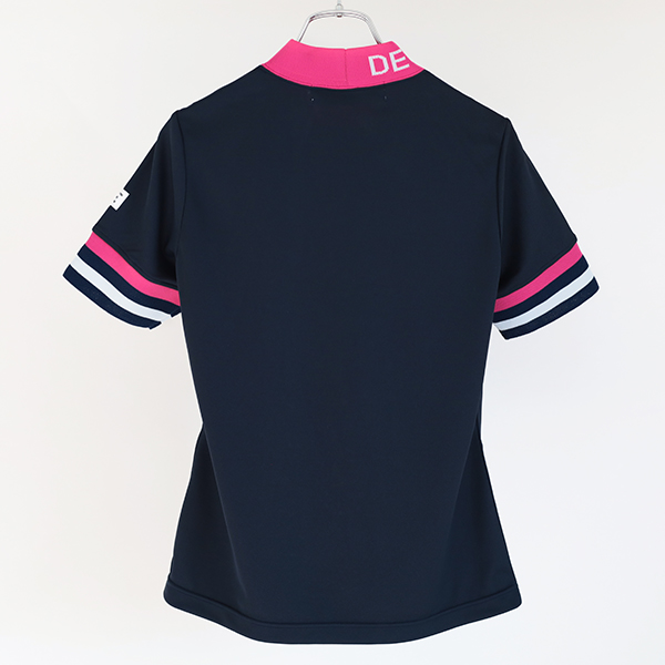 ディセンバーメイ ゴルフ モックシャツ レディース モックネック 半袖