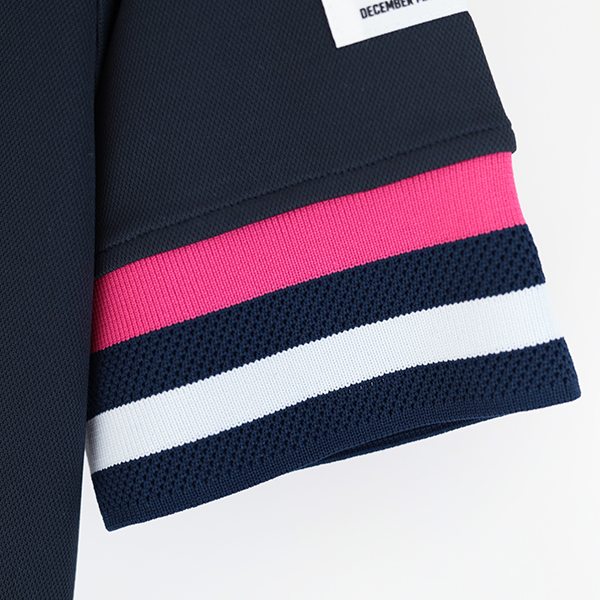 ディセンバーメイ ゴルフ モックシャツ レディース モックネック 半袖