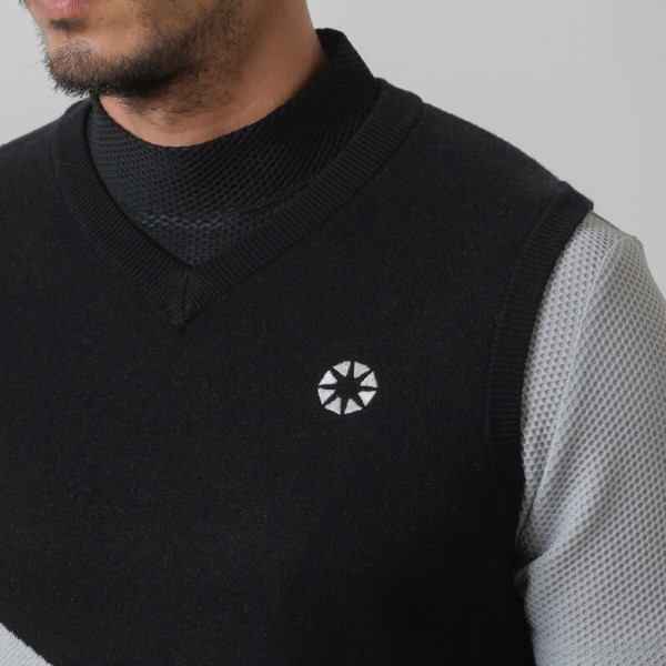 バンデル ゴルフ ベスト メンズ ニット ニットベスト ゴルフウェア