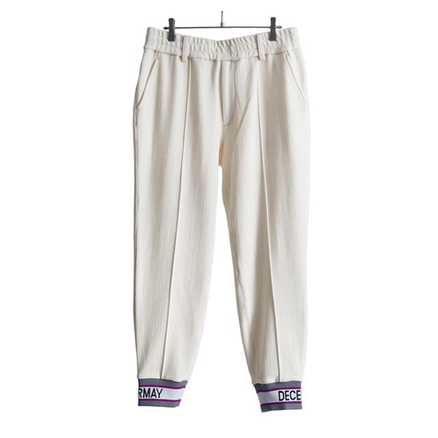 ディセンバーメイメンズテーパードゴルフパンツ サイズM