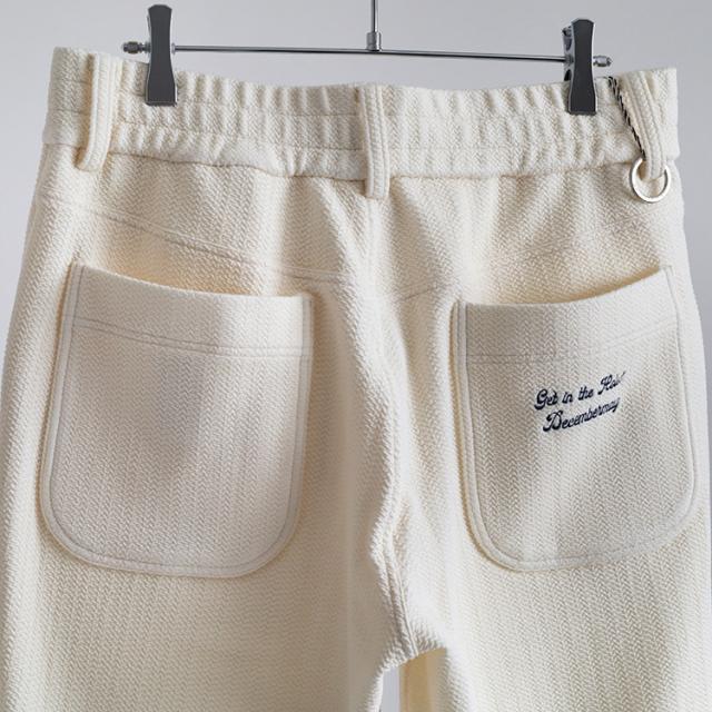 ディセンバーメイ ゴルフ パンツ レディース テーパード ストレッチ ジャージ ジョガーパンツ 無地 春 夏 秋 ゴルフウェア ブランド 2-305-2009_11