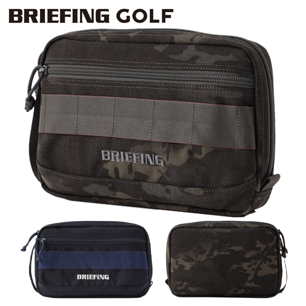 ブリーフィング ゴルフ クラッチバッグ メンズ レディース ポーチ 撥水 ファスナー BRIEFING GOLF BRG231E42