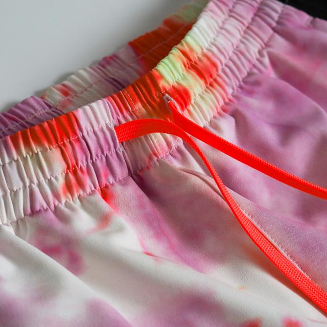 ディセンバーメイ ゴルフ ショートパンツ レディース タイダイ柄