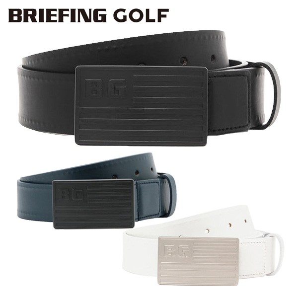 briefinggolfブリーフィング ゴルフベルトホワイト✖️グレー　サイズMウエア