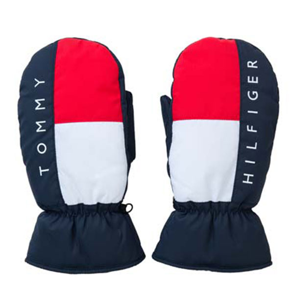 トミーヒルフィガー ゴルフ ミトン 手袋 メンズ レディース てぶくろ 両手 グローブ 冬用 秋 冬 防寒 寒さ対策   GOLF THMG8FM7