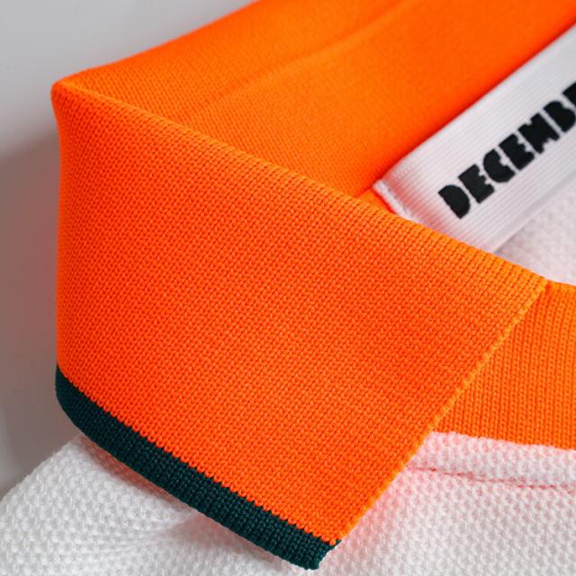 ディセンバーメイ ポロシャツ オレンジ ディッセンバーメイ DM