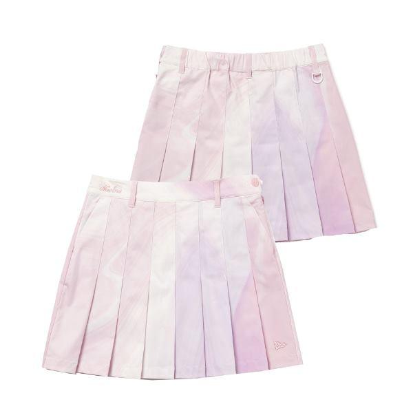 ニューエラ ゴルフ スカート コラボ レディース 紺野ゆり プリーツ  